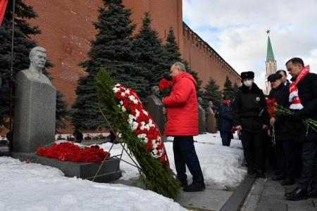 В Москве коммунисты почтили память И.В. Сталина