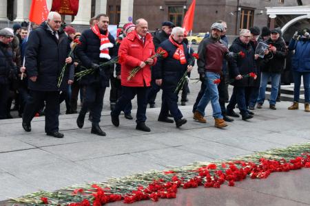В Москве коммунисты почтили память И.В. Сталина