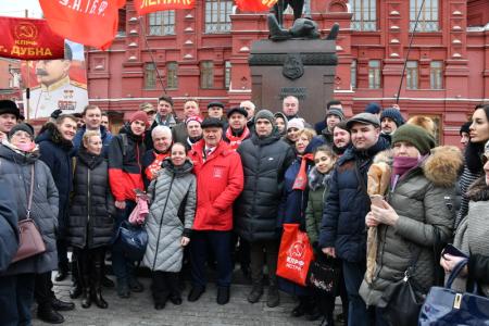 В Москве коммунисты почтили память И.В. Сталина