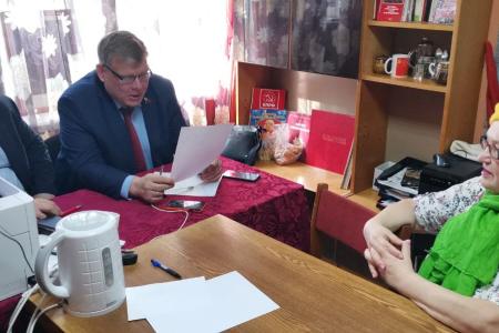 Московская область. Депутаты-коммунисты Александр Наумов и Олег Емельянов провели прием граждан в наукограде Пущино