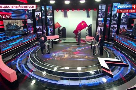 Юрий Афонин в эфире «России-1»: Советский стяг – объединяющий символ для России и Украины