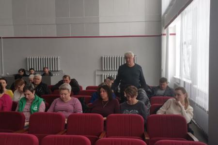 Московская область. Депутат-коммунист Александр Наумов встретился с педагогами Можайского техникума