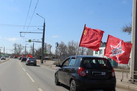В Пензе прошёл автопробег за социалистическое возрождение России