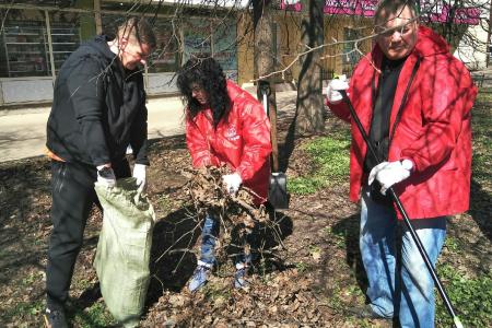 Ленинский субботник в Великом Новгороде