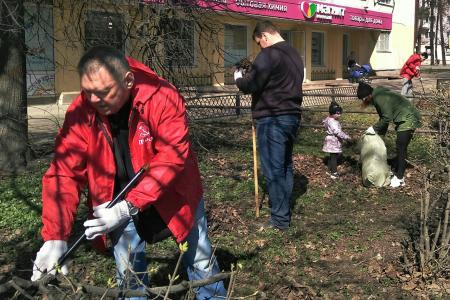 Ленинский субботник в Великом Новгороде