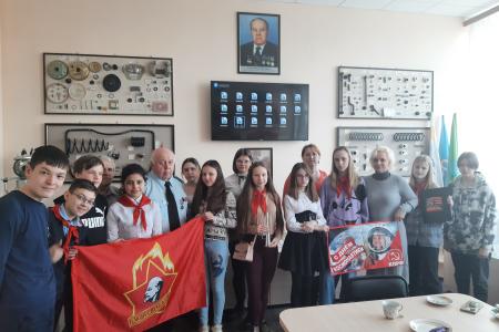 Ивановская область. Кинешемские пионеры отметили День космонавтики