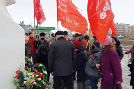 Республика Саха (Якутия). Митинг, посвященный Дню космонавтики