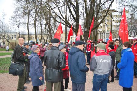 В Калуге отметили День Рождения В.И. Ленина