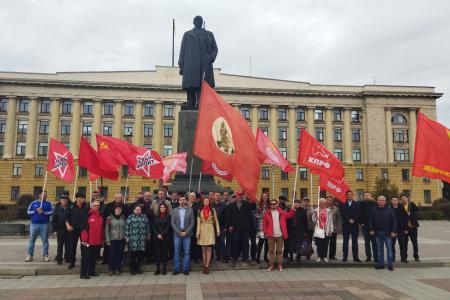 Пензенские коммунисты отпраздновали 152ю годовщину со дня рождения В.И. Ленина