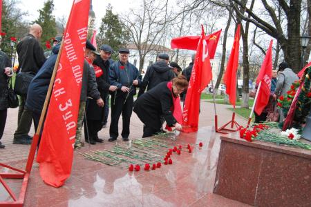 В Калуге отметили День Рождения В.И. Ленина