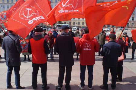 Коммунисты Бурятии отметили 152-ю годовщину со дня рождения В.И. Ленина