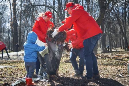 Ленинский субботник в Нижнем Новгороде