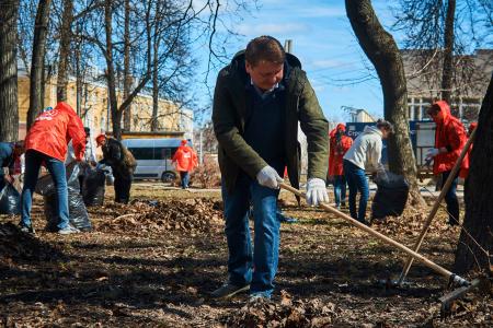 Ленинский субботник в Нижнем Новгороде