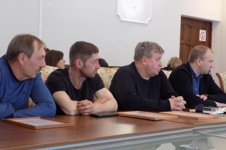 Воронежская область. Вопросы продовольственной безопасности обсудили с каширскими аграриями депутаты от КПРФ Сергей Гаврилов и Андрей Рогатнев