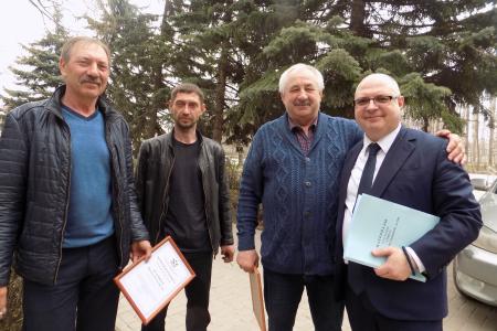 Воронежская область. Вопросы продовольственной безопасности обсудили с каширскими аграриями депутаты от КПРФ Сергей Гаврилов и Андрей Рогатнев