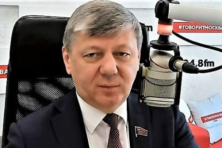 Дмитрий Новиков на радио «Говорит Москва» про национализацию, слова Г.А. Зюганова о шинелях и восстановление памятника В.И. Ленина на Крещатике
