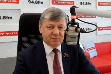 Дмитрий Новиков на радио «Говорит Москва» про национализацию, слова Г.А. Зюганова о шинелях и восстановление памятника В.И. Ленина на Крещатике