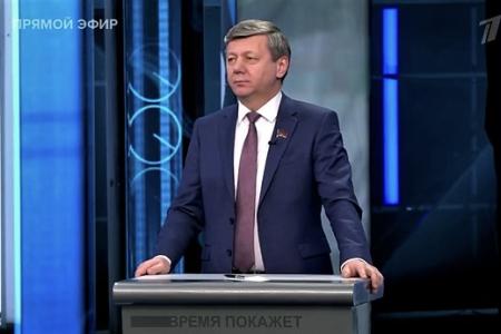 Дмитрий Новиков на Первом канале: «Сегодня решается вопрос будущего братских народов Украины и России»