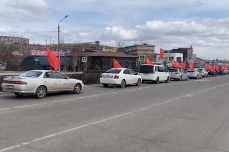 Коммунисты Бурятии присоединились к Всероссийскому автопробегу