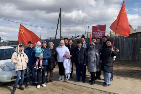Коммунисты Бурятии присоединились к Всероссийскому автопробегу