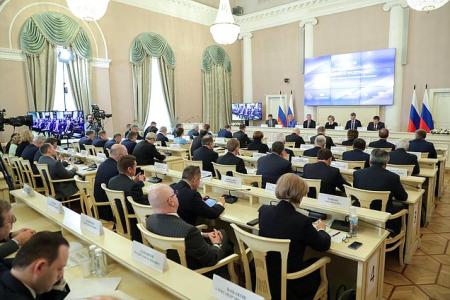 Николай Харитонов принял участие в мероприятиях Совета законодателей Российской Федерации в Санкт-Петербурге