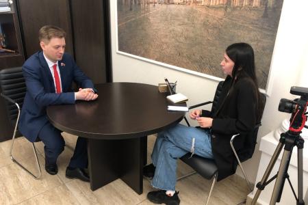 Екатеринбург. Георгий Камнев выступил с лекцией перед студентами УрГЮА
