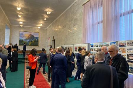 В Посольстве КНДР прошло торжественное мероприятие в честь 110-летия Ким Ир Сена