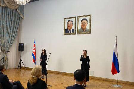 В Посольстве КНДР прошло торжественное мероприятие в честь 110-летия Ким Ир Сена