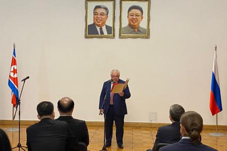 В Посольстве КНДР прошло торжественное мероприятие в честь 110-летия Ким Ир Сена