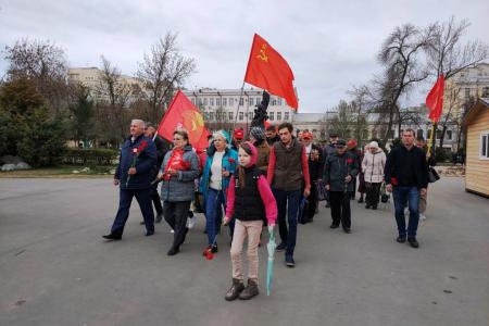 В Саратове отметили День рождения В.И. Ленина
