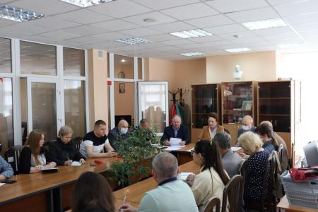 г. Волгоград. В Сталинградском обкоме КПРФ прошло заседание Штаба по протестным действиям