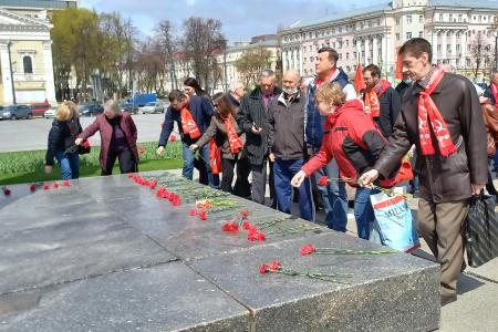 Воронеж. Ленинская правда живёт в миллионах сердец