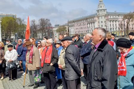Воронеж. Ленинская правда живёт в миллионах сердец