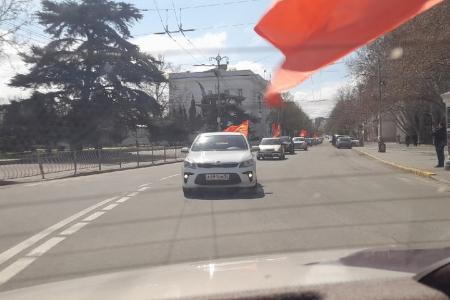 Севастополь. Автопробег в честь Дня космонавтики