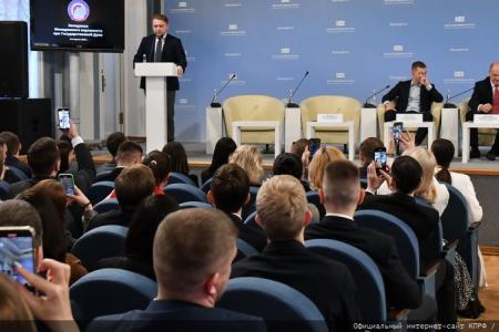 Г.А. Зюганов выступил перед членами Молодежного парламента