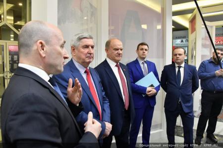 Г.А. Зюганов выступил в Госдуме на открытии выставки, посвященной творчеству советского карикатуриста Бориса Ефимова