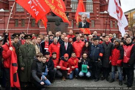 Г.А. Зюганов: Идти ленинским путем!