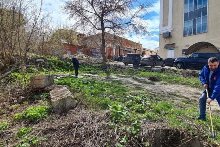Пензенский обкома провёл субботник в День рождения Ленина