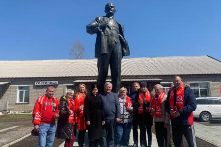 Алтайский край. Мария Прусакова провела рабочие встречи в райцентре Мамонтово