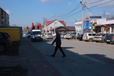 Омск. Автопробег в честь Дня космонавтики