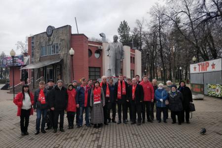 В Рязанской области отметили 152-ю годовщину со дня рождения В.И. Ленина