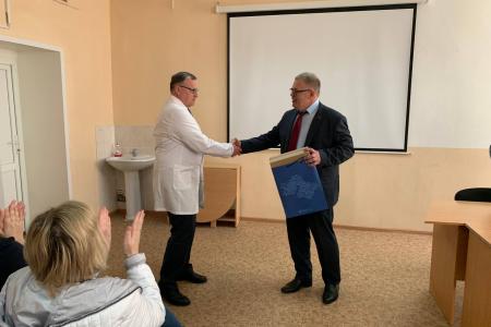 Московская область. Руководитель фракции КПРФ в Мособлдуме Александр Наумов посетил с рабочим визитом город Озёры