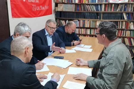 Московская область. Депутат-коммунист Александр Наумов провел приём граждан в городе Коломна