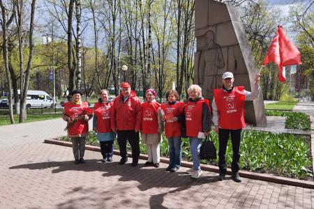 Коммунисты Подмосковья достойно отметили День Великой Победы