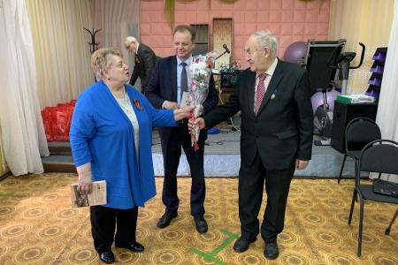 Московская область. Депутат-коммунист Александр Наумов поздравил с Днем Победы членов Коломенской организации ВОС