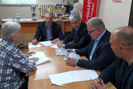 Московская область. Депутат-коммунист Александр Наумов провел приём граждан в городе Коломна