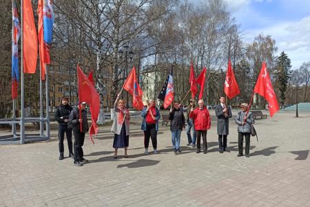 Подмосковные коммунисты провели большую работу в регионе  в период майских праздников