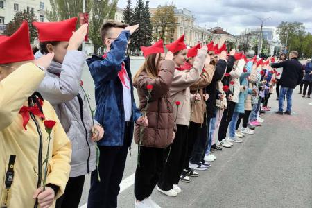 В Чувашии в честь векового юбилея Пионерии организовали торжественный приём в пионеры