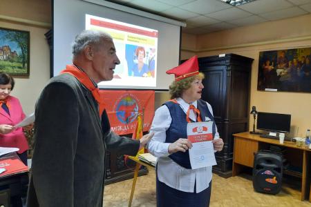 Тамбовская область. В поселке Инжавино прошел слёт пионервожатых 70-80-х годов