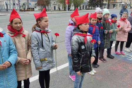 В Чувашии в честь векового юбилея Пионерии организовали торжественный приём в пионеры
